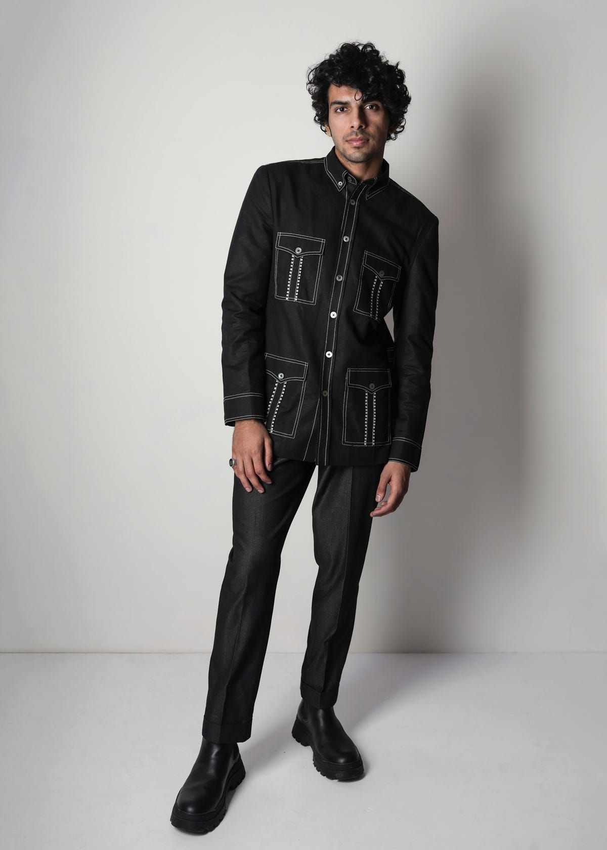 Dots Safari Jacket - image 2