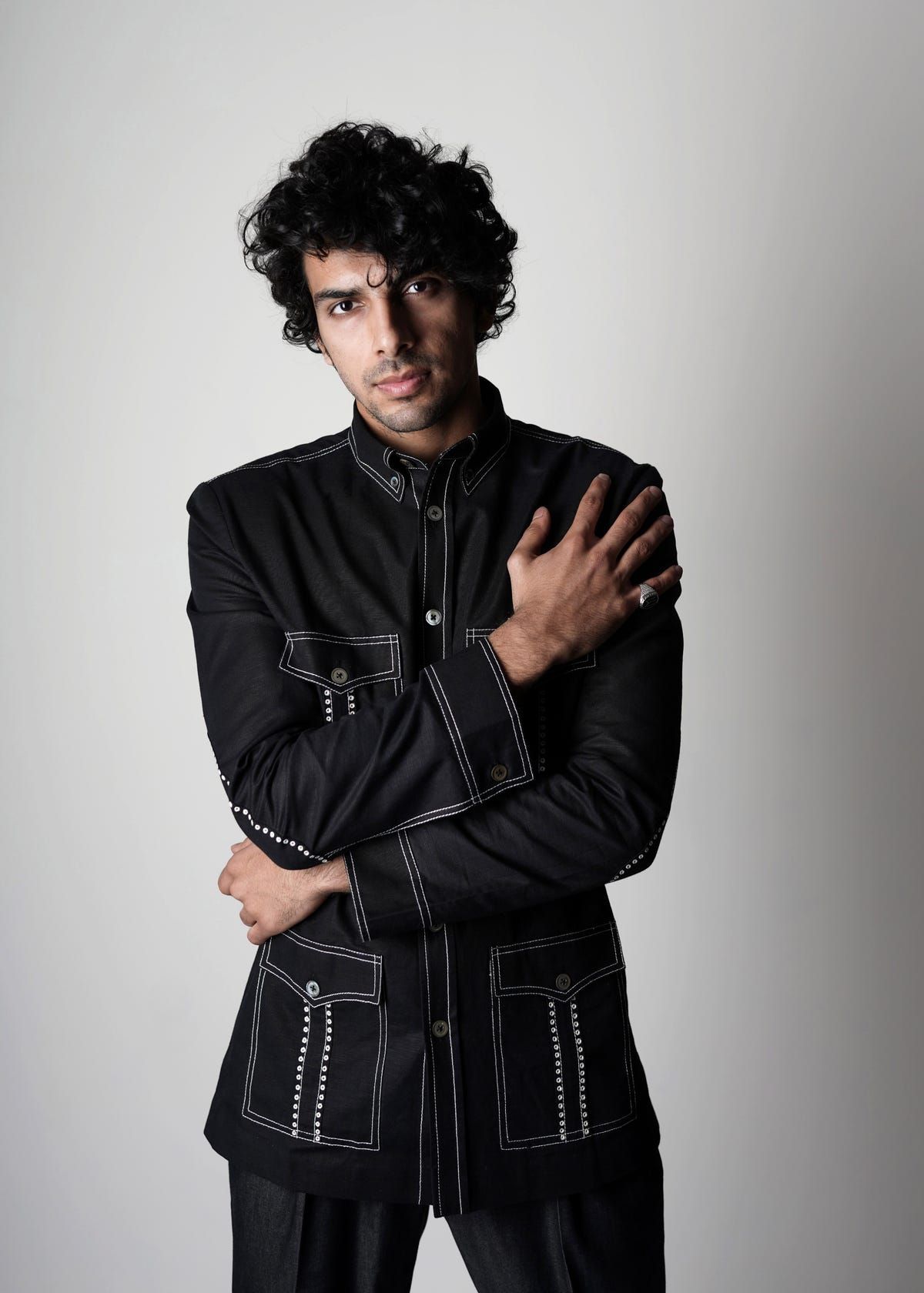 Dots Safari Jacket - image 3