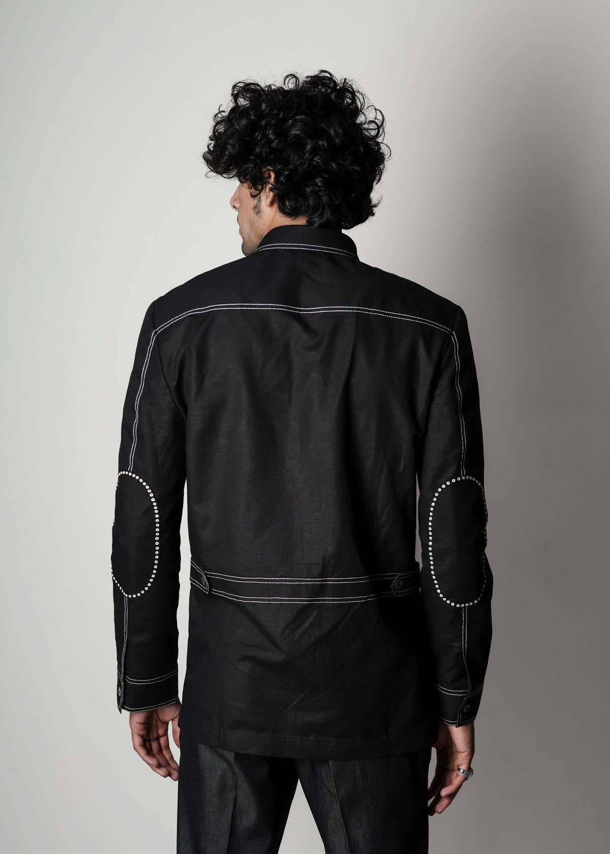 Dots Safari Jacket - image 4