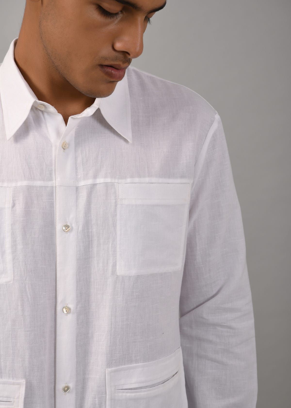 Classic 4 pocket shirt - image 3