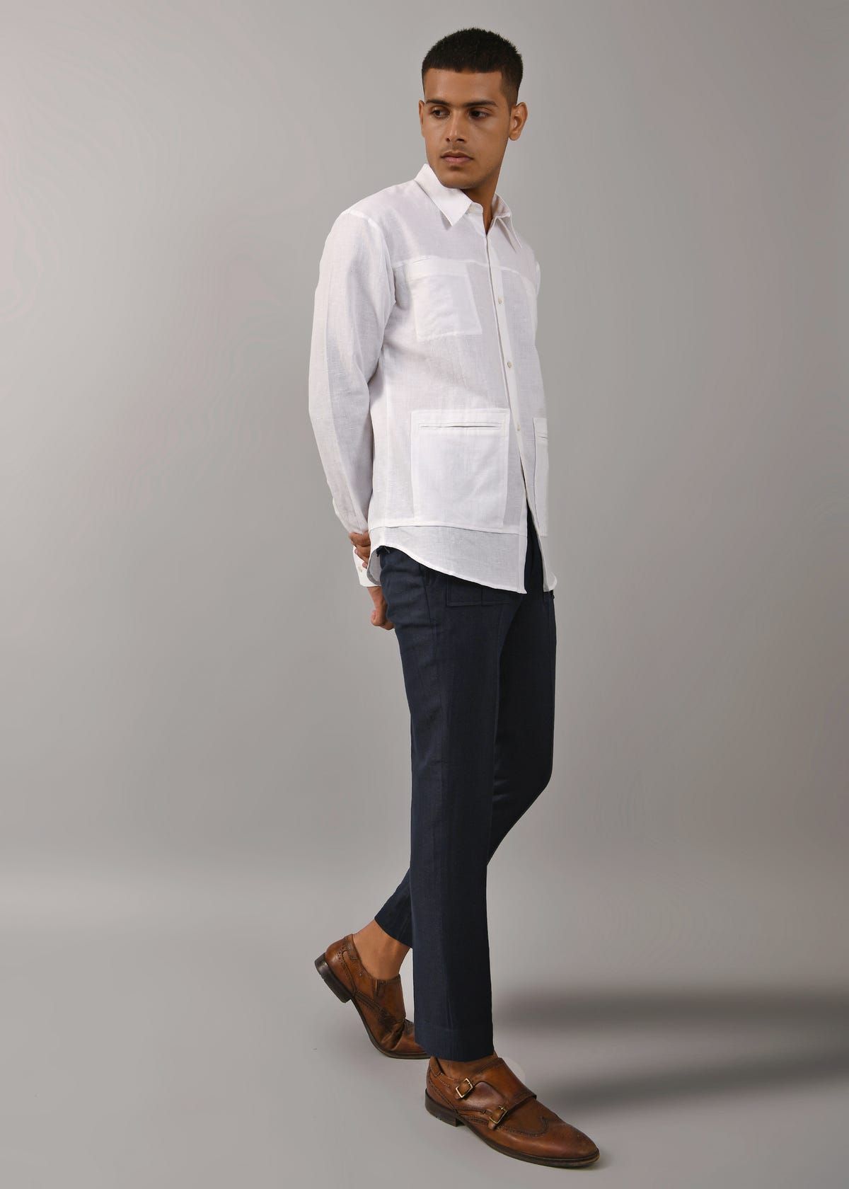 Classic 4 pocket shirt - image 4