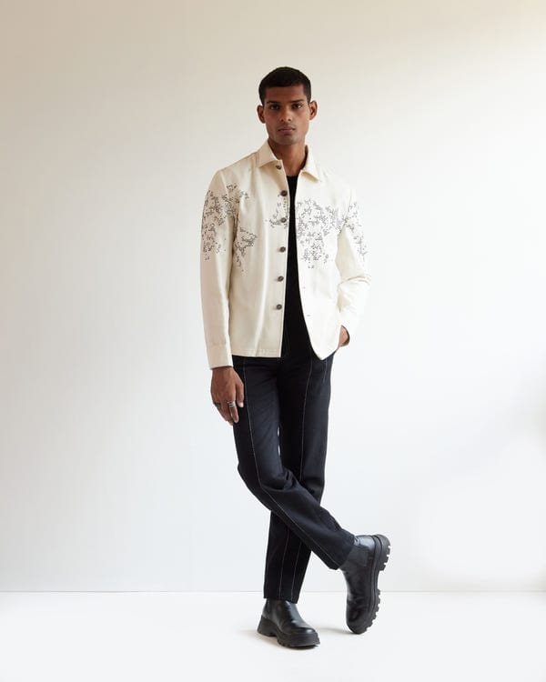 Countrymade India — Map Denim Jacket