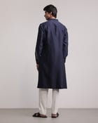 Obscured Halo Hand-embroidered Kurta Set view 2