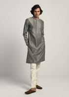 Dots Yoke Kurta Set view 1