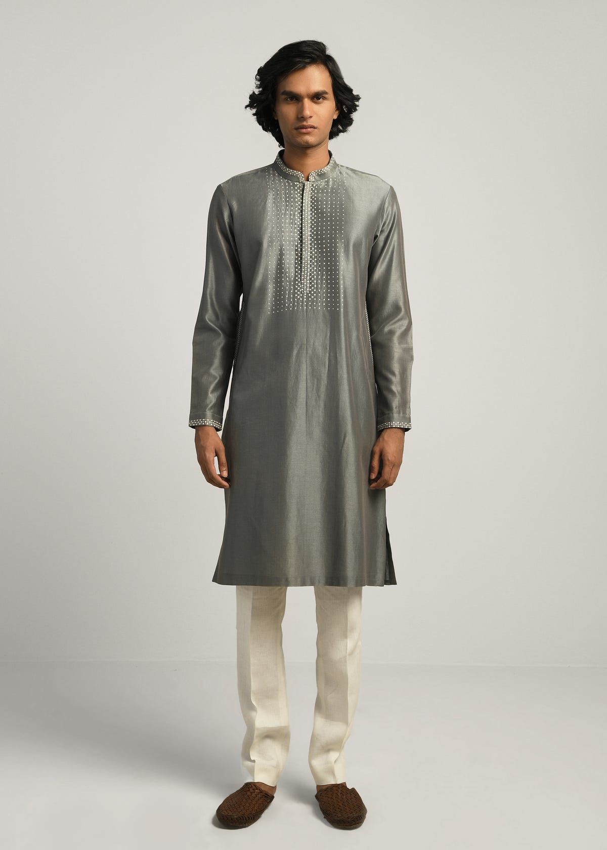 Dots Yoke Kurta Set - image 2