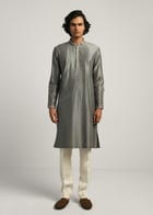 Dots Yoke Kurta Set view 2