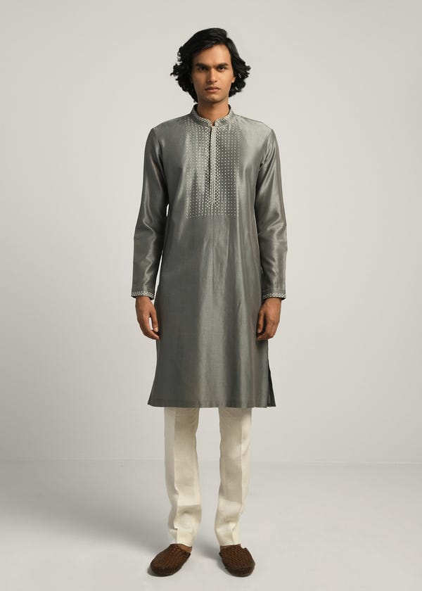 Countrymade India — Dots Yoke Kurta Set