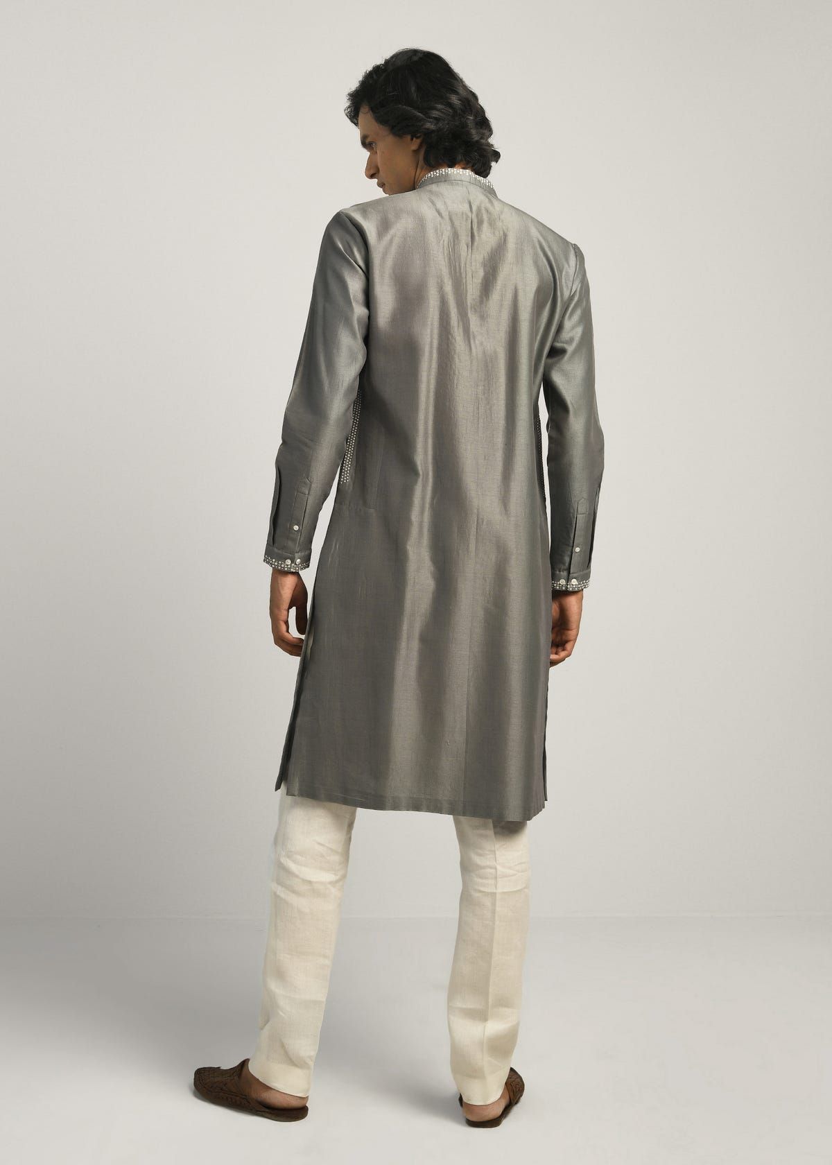 Dots Yoke Kurta Set - image 3