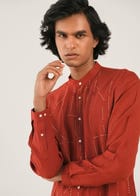 Speckled Short Kurta view 4