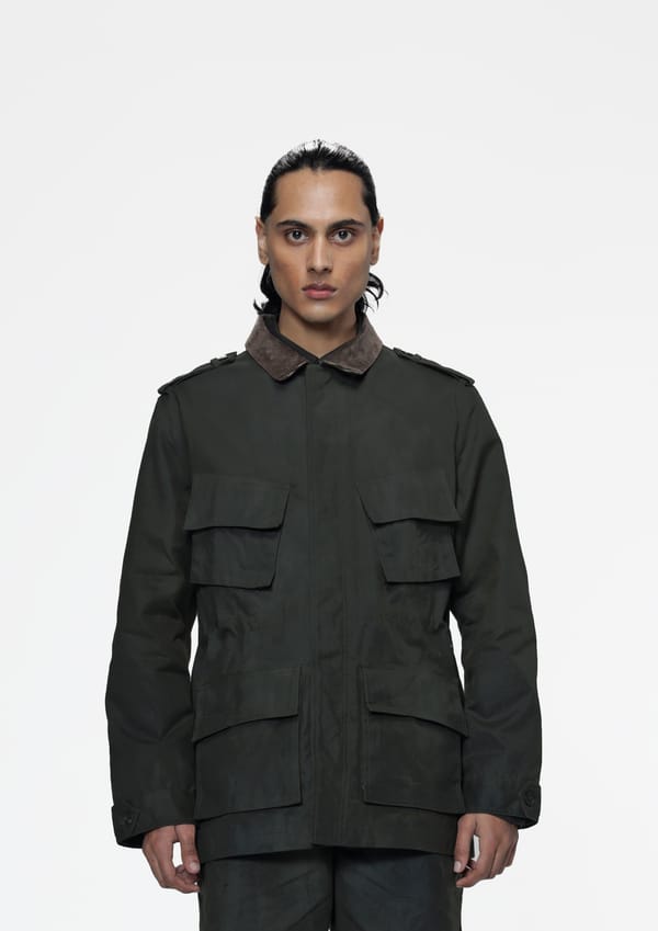 Countrymade India — Military Waxed Field Jacket