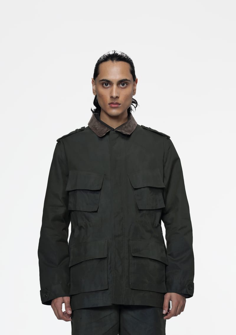 Military Waxed Field Jacket