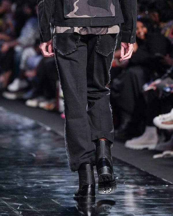 Countrymade India — Frayed Selvedge Trousers