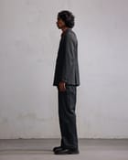 Metal coated double breasted blazer view 4