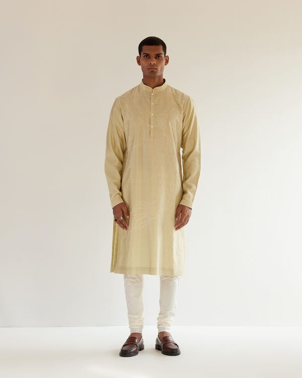 Countrymade India — Infinity Embroidered Kurta Set
