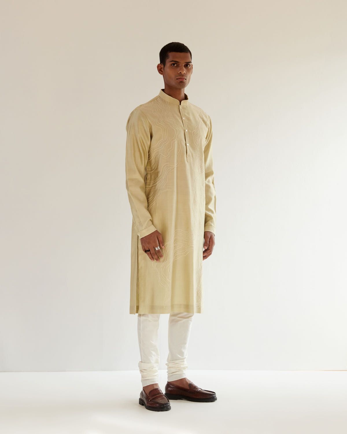 Infinity Embroidered Kurta Set - image 2