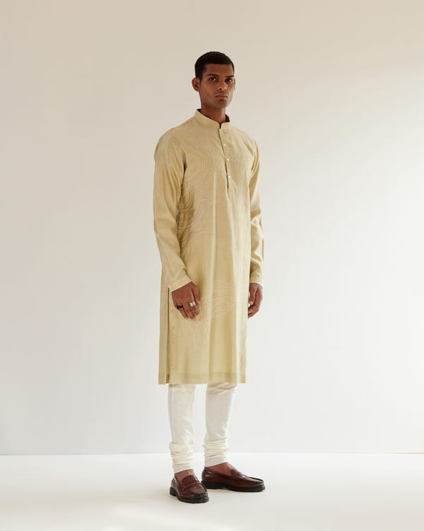 Countrymade India — Infinity Embroidered Kurta Set