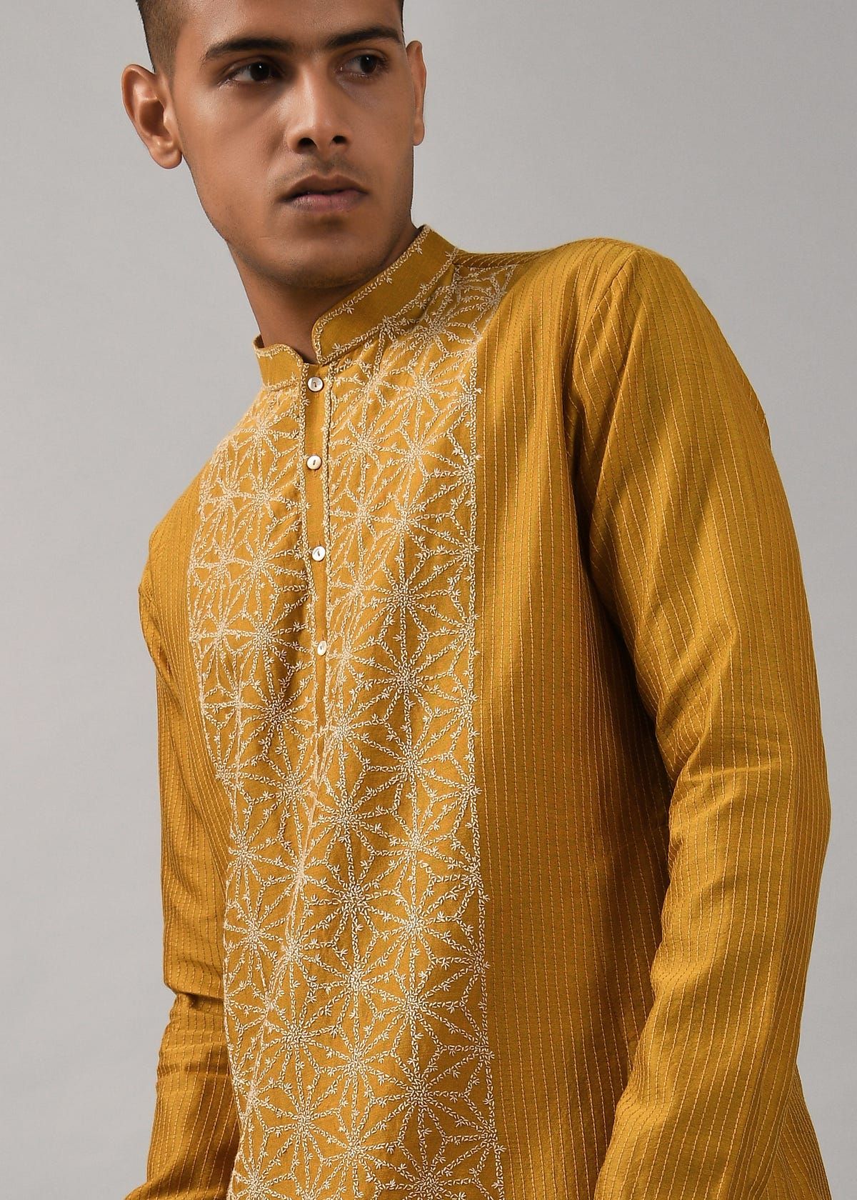 Dhruvtara Hand Embroidered Kurta Set - image 5