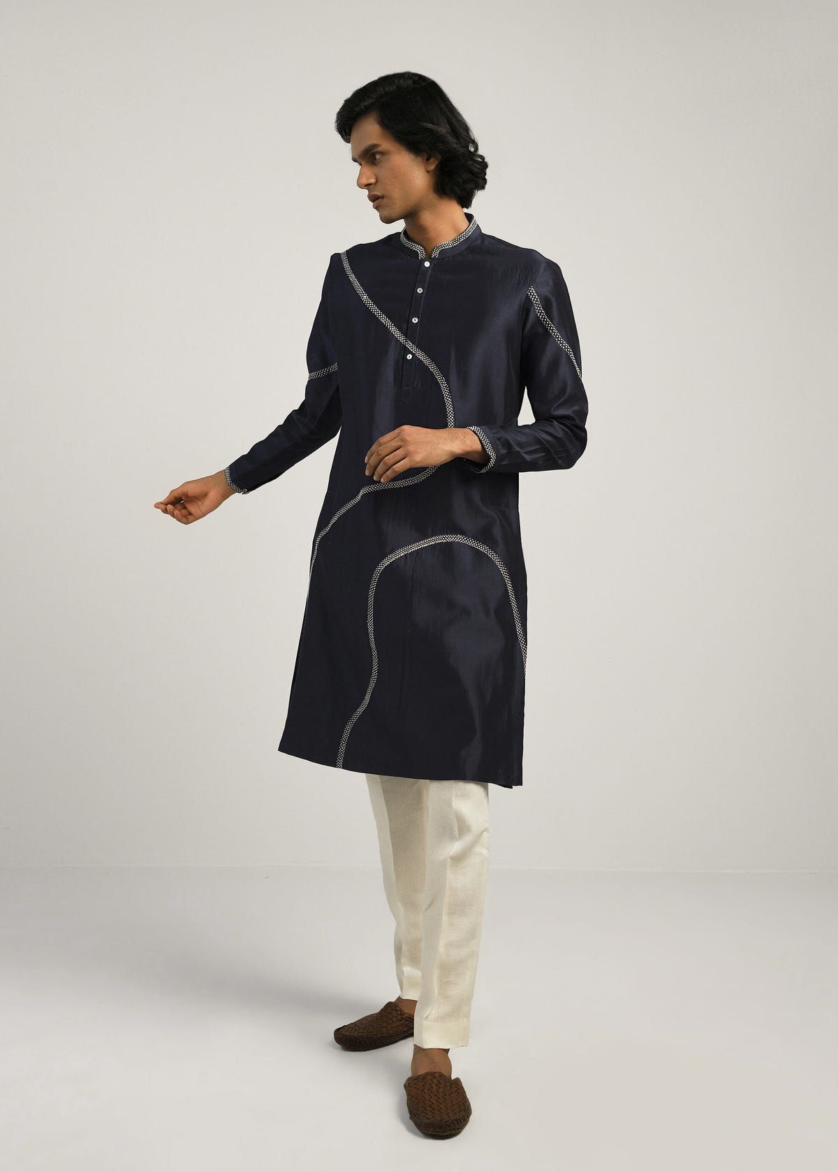 Coil Hand Embroidery Kurta Set - image 5