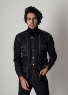 Stitch Detailing Overshirt view 3