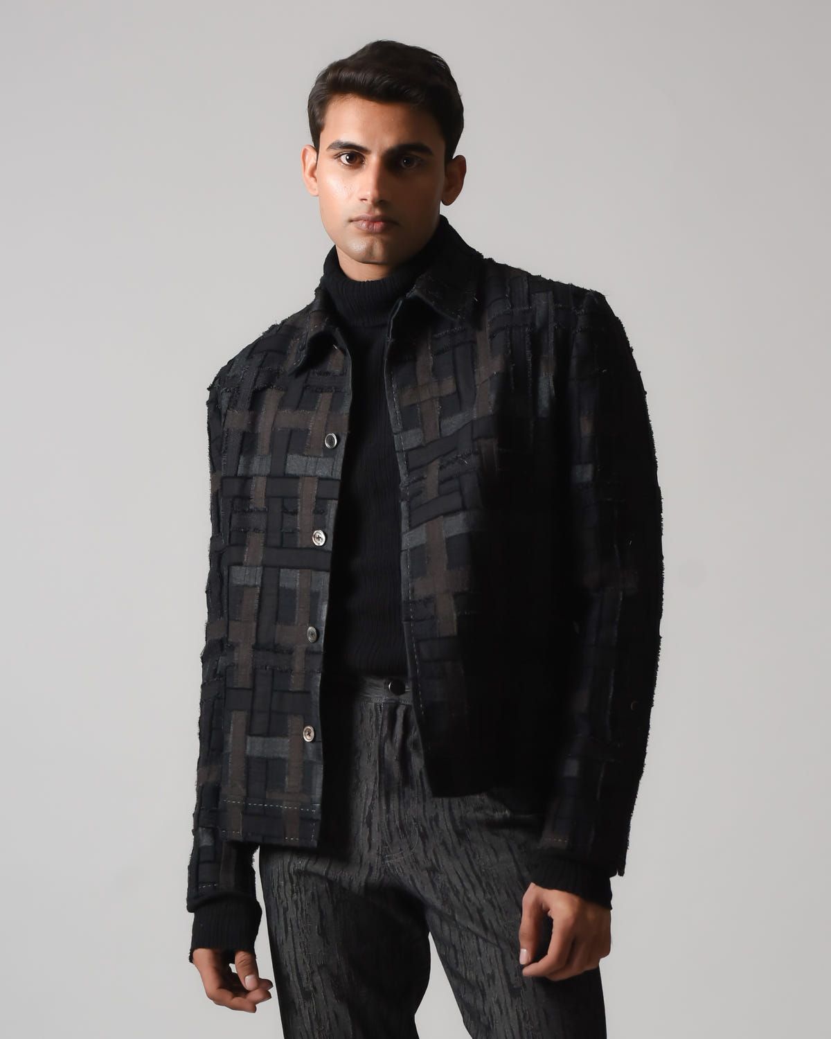 COMA Checkered Jacket - image 1