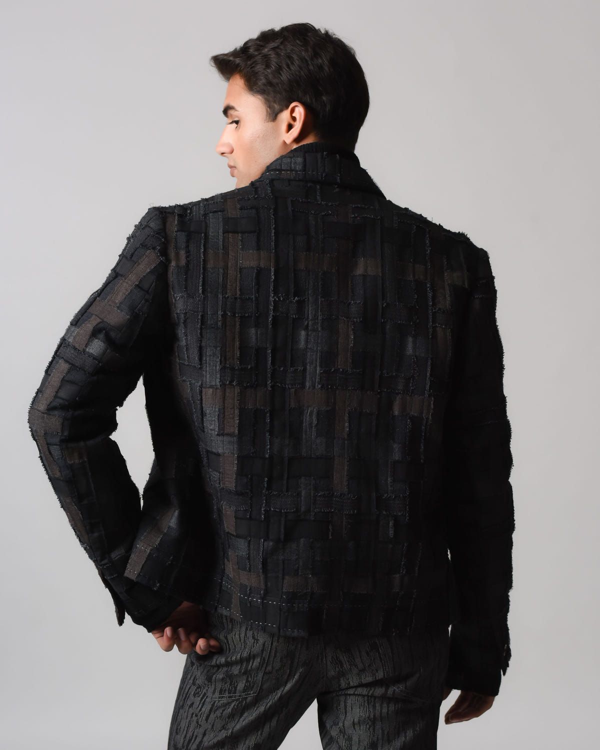 COMA Checkered Jacket - image 2