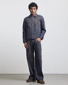 BAUHAUS COATED PATCHWORK DENIM JACKET view 2