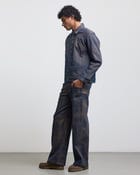 BAUHAUS COATED PATCHWORK DENIM JACKET view 4
