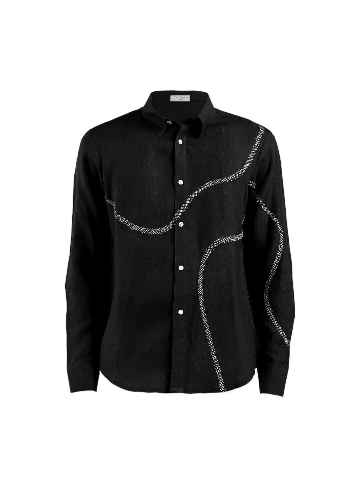 Coil Embroidered Shirt - image 1
