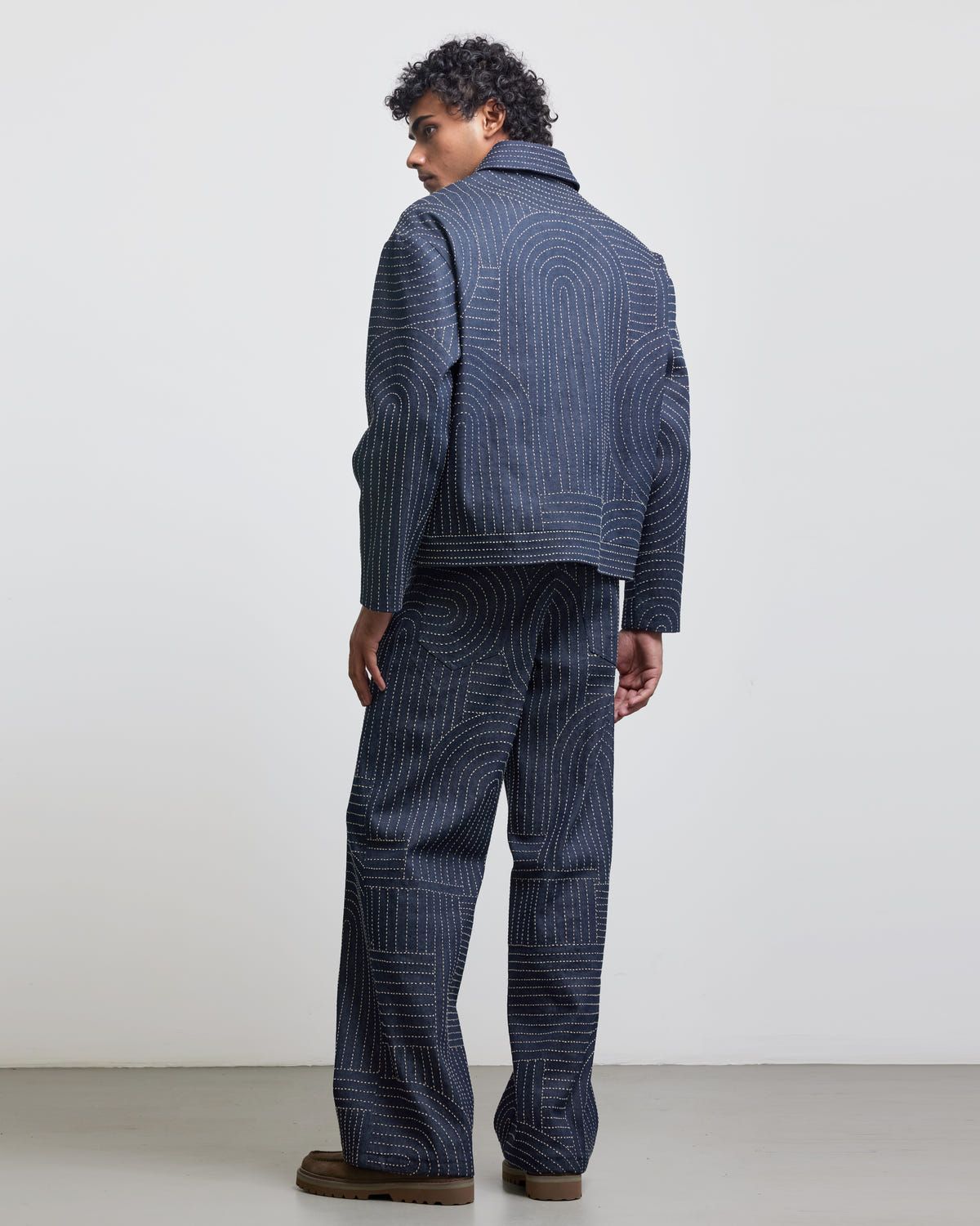 BAUHAUS KANTHA DENIM JACKET - image 2