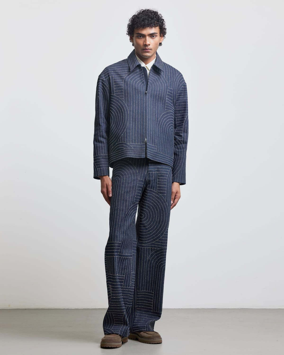 BAUHAUS KANTHA DENIM JACKET - image 3