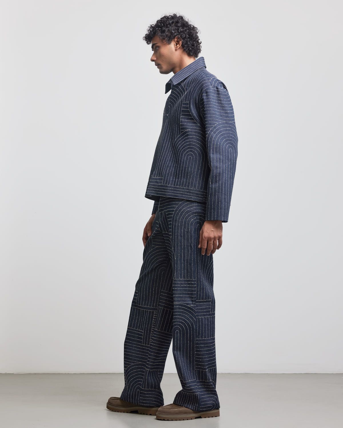 BAUHAUS KANTHA DENIM JACKET - image 4