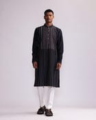 TERRA TRIBE HAND EMBROIDERED KURTA SET view 1