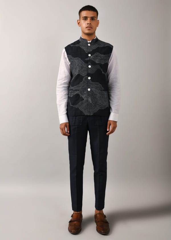 Countrymade India — Cloud Print Bundi