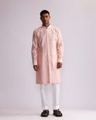 BUILDING BLOCKS PATCHED KURTA SET view 1