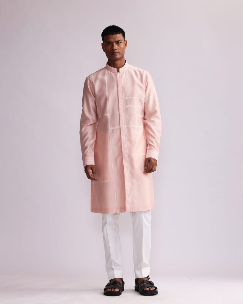 BUILDING BLOCKS PATCHED KURTA SET