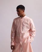 BUILDING BLOCKS PATCHED KURTA SET view 3