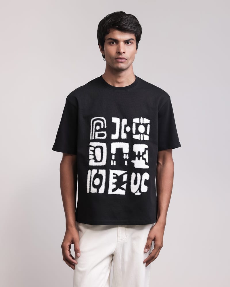 Fossils Patchwork T-shirt