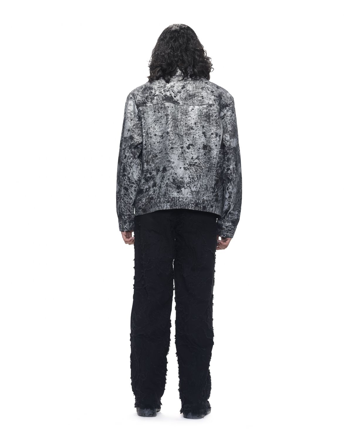 Charred Metal Trucker Jacket - image 2