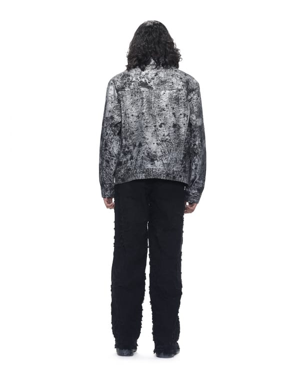 Countrymade India — Charred Metal Trucker Jacket