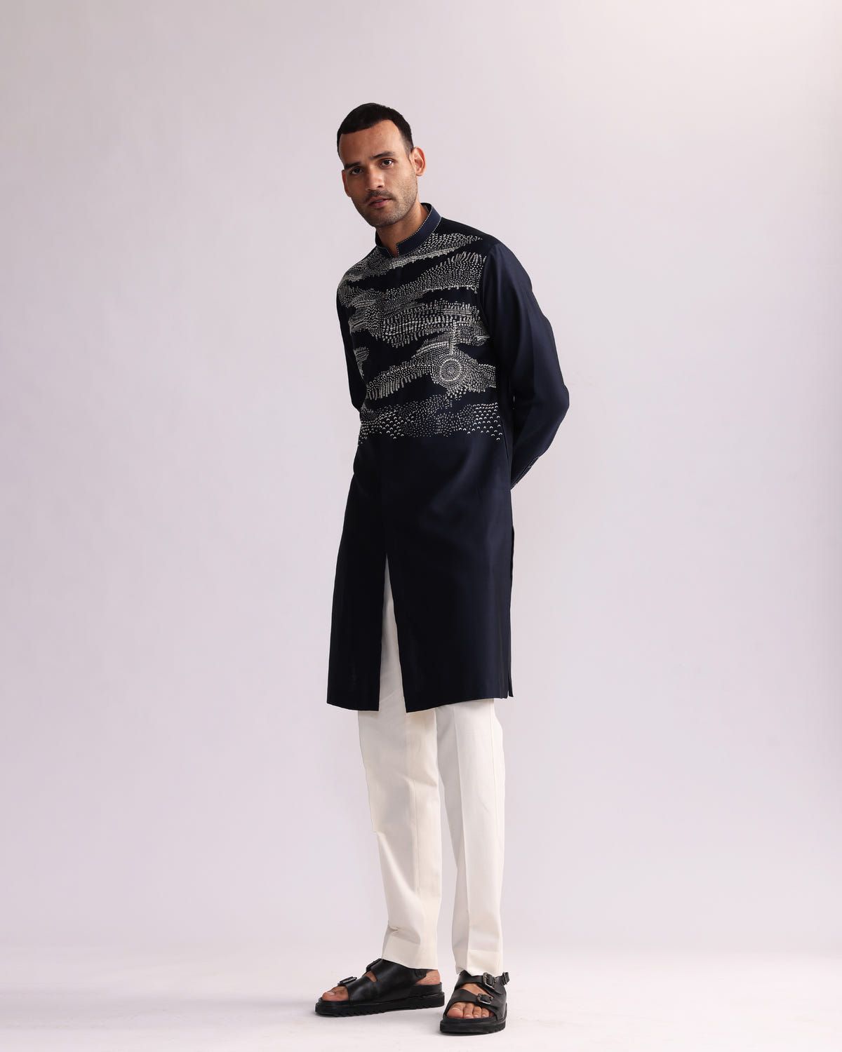 TRAIL DUST PLACEMENT KURTA SET - image 1
