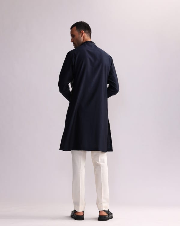 Countrymade India — TRAIL DUST PLACEMENT KURTA SET
