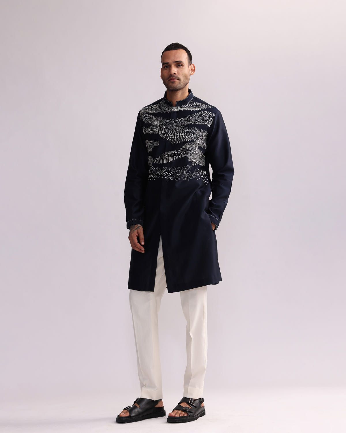 TRAIL DUST PLACEMENT KURTA SET - image 4