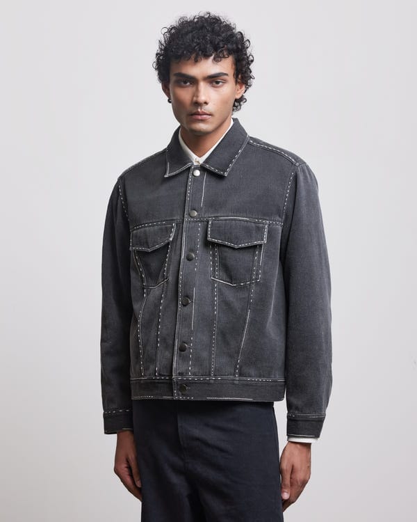 Countrymade India — PRESENCE ABSENCE MULTI STITCH TRUCKER
