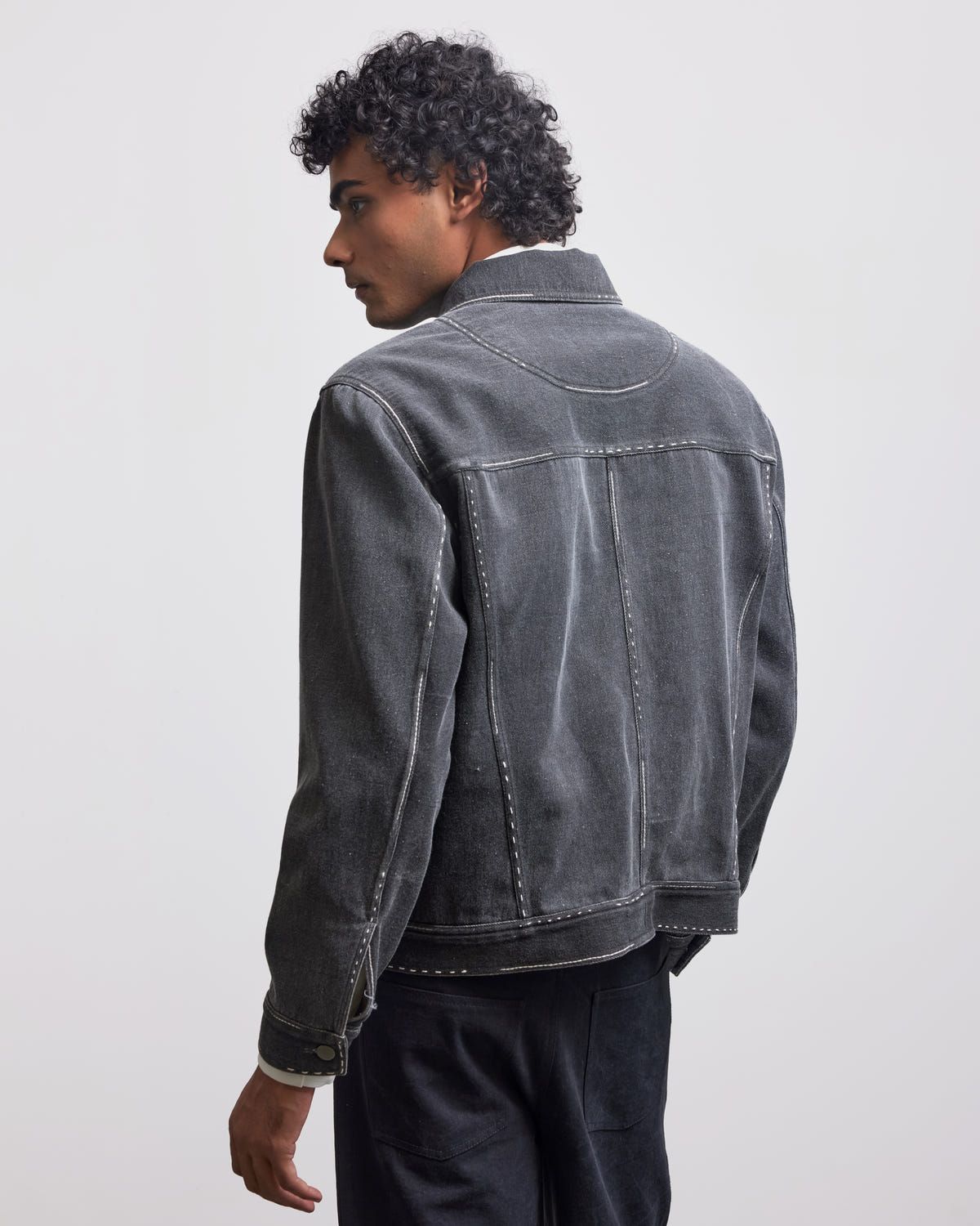 PRESENCE ABSENCE MULTI STITCH TRUCKER - image 3