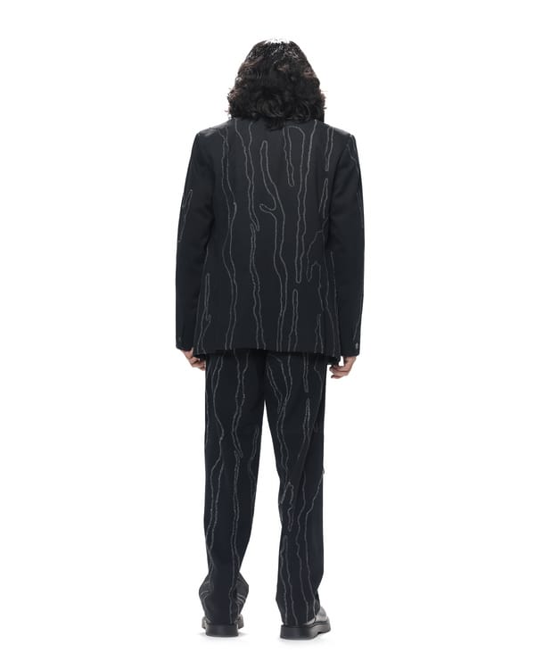 Countrymade India — Molten Trail Embroidered Blazer