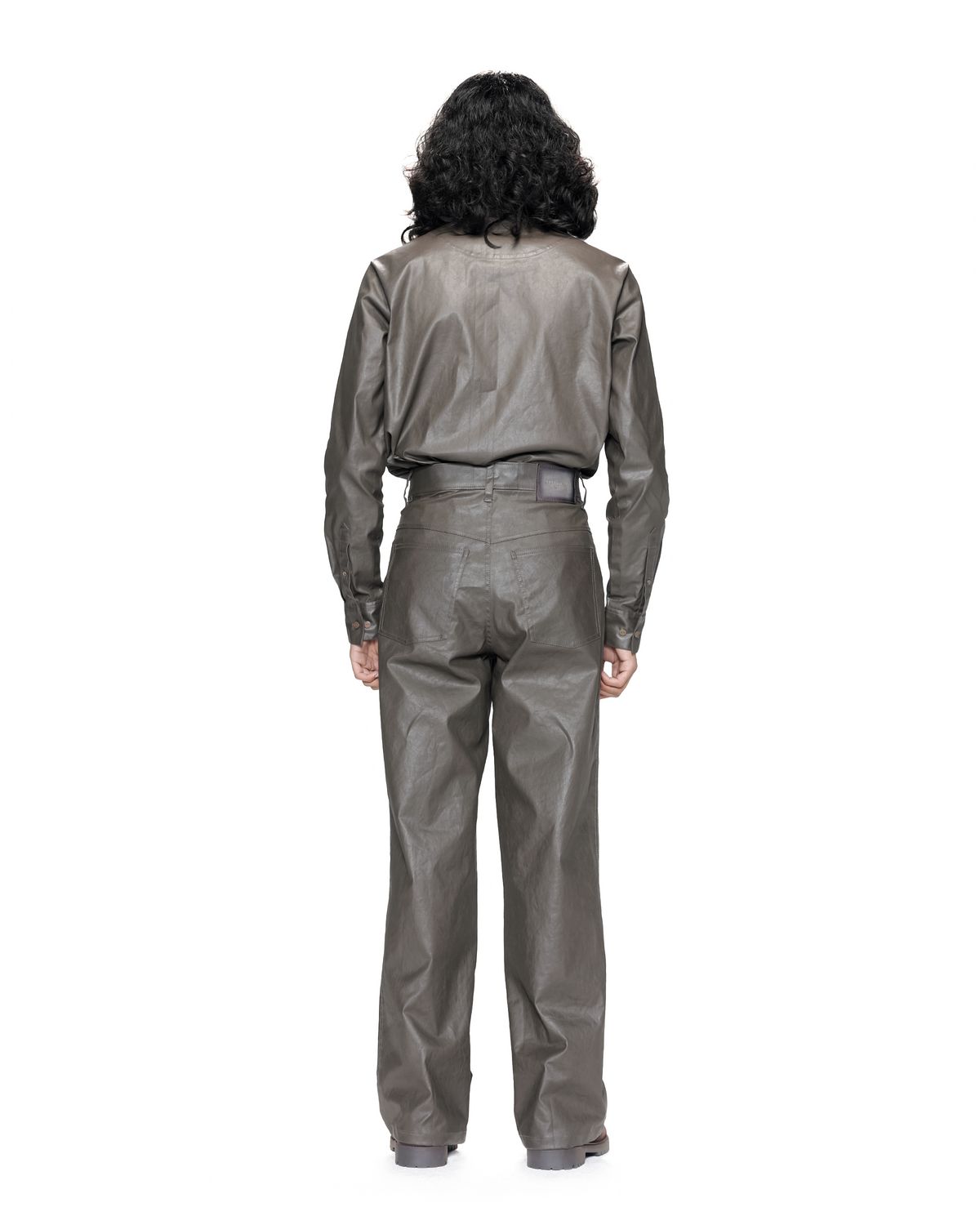 Coated Cotton Shirt - image 4