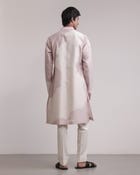 Torn Canvas Appliqué Kurta Set view 2