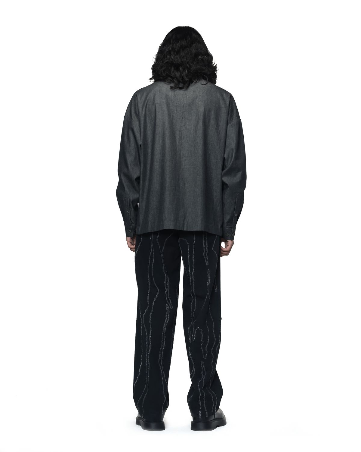 Half- Placket Work Shirt - image 3