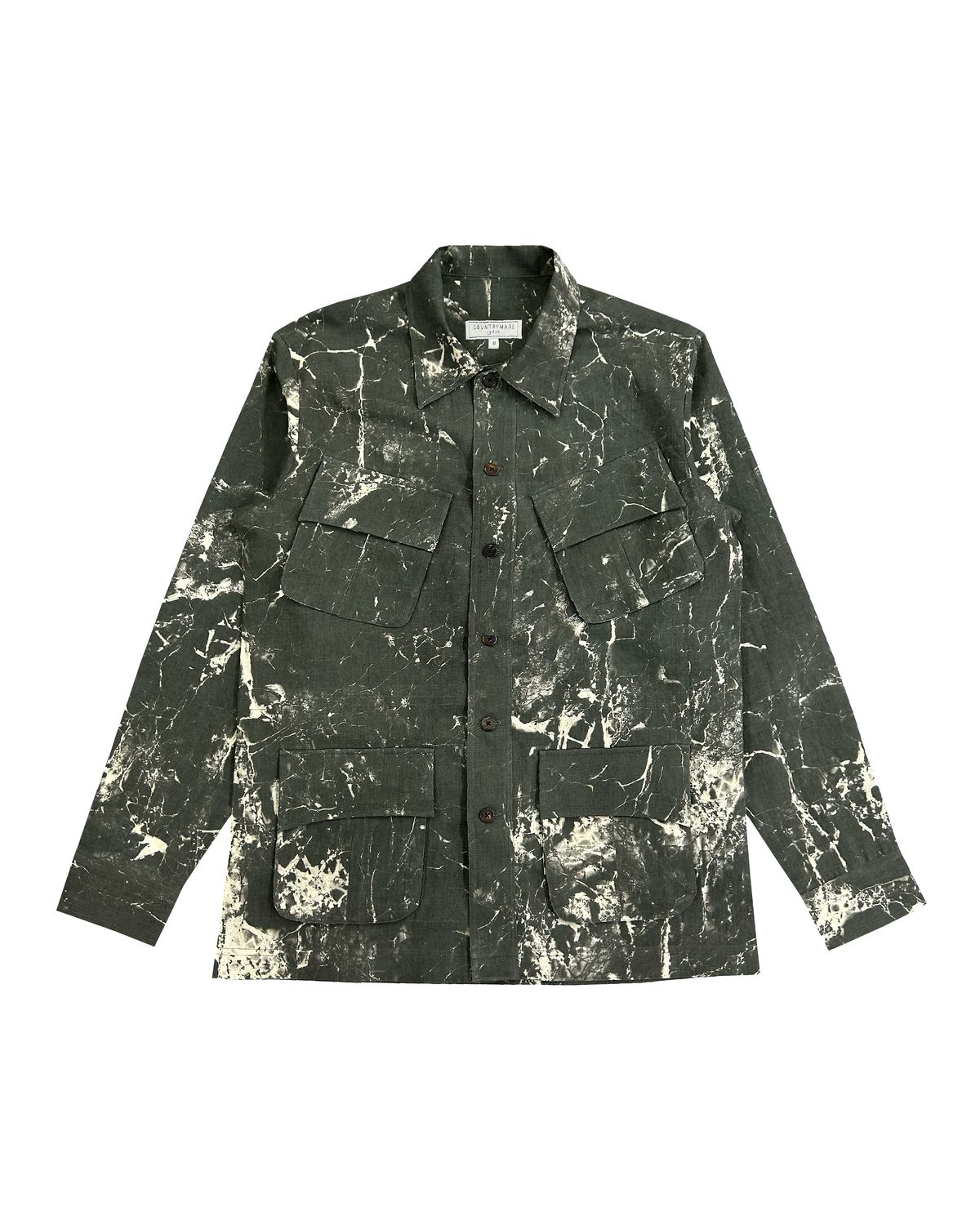Skin Texture Batik Overshirt - image 1