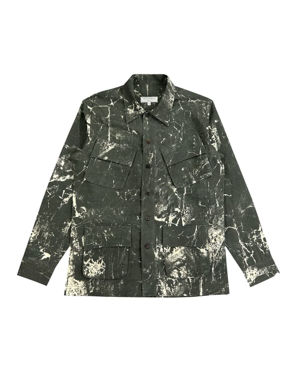 Countrymade India — Skin Texture Batik Overshirt